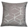 Kopfkissen Kopfkissen_Shine 80x80cm silber - silber/grau (80,00/80,00cm)