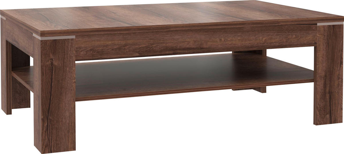 Couchtisch schlamm Eiche B/H/T: ca. 120x43x75 cm Savoy_SVOT22-D53_Couchtisch - schlamm (120,00/43,00/75,00cm)