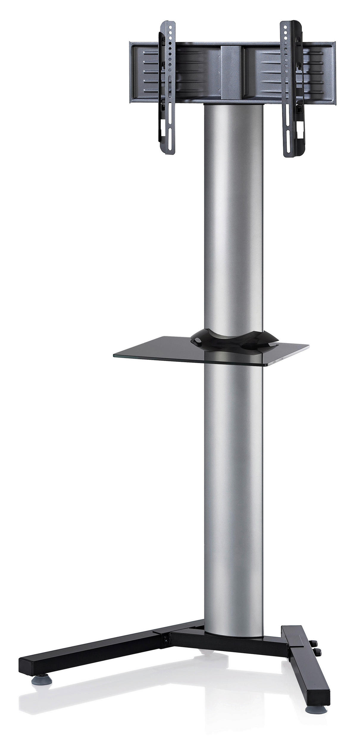 VCM TV-Standfuß silber TV-Standfuß_Stadino-Maxi+Boden VCM - silber (90,00/174,00/72,00cm) - VCM