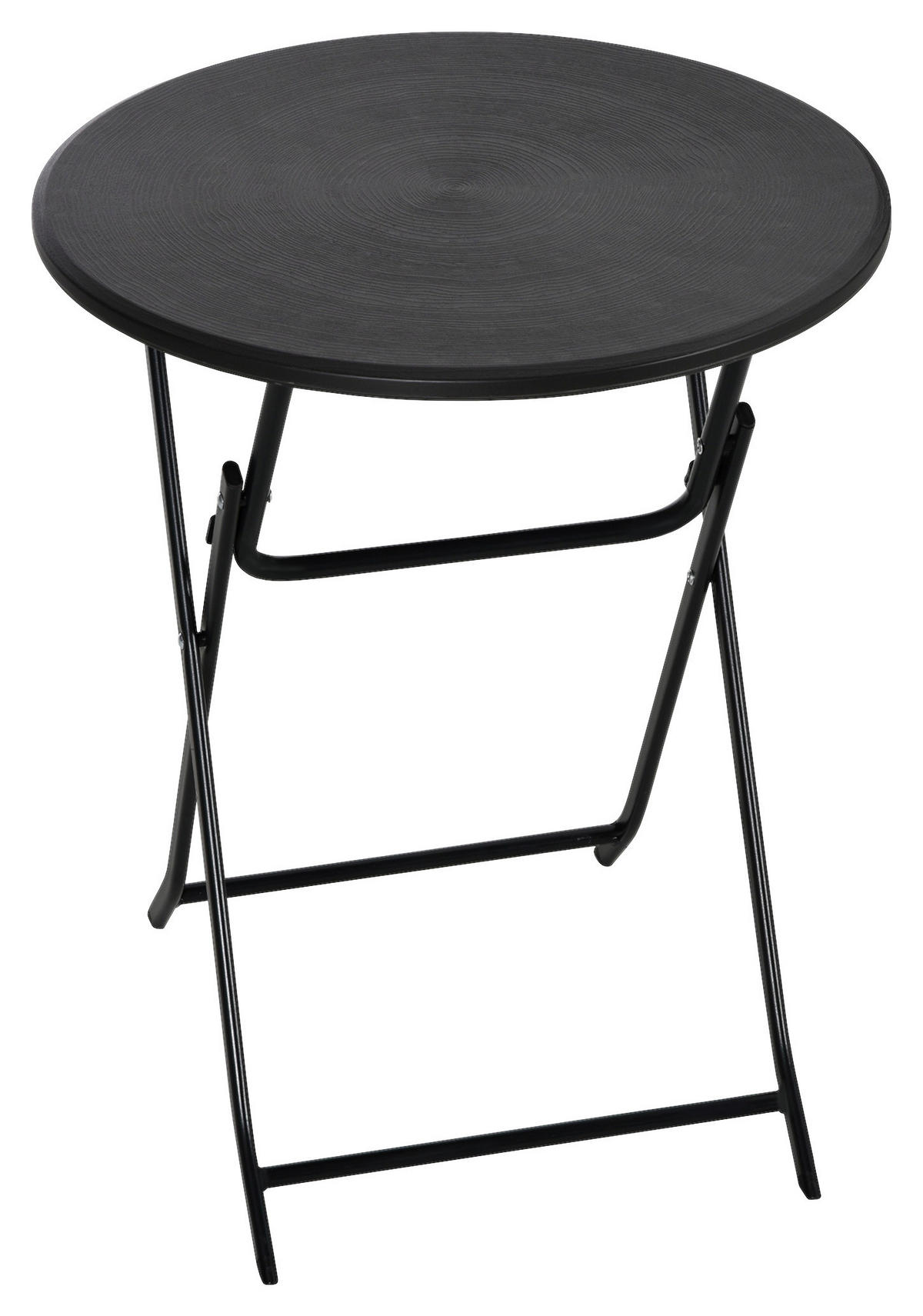 Outsunny Gartentisch dunkelgrau Stahl B/H/L: ca. 60x73x60 cm Gartentisch - dunkelgrau (60,00/60,00/73,00cm) - Outsunny