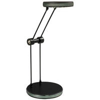 Näve Leuchten LED-Tischleuchte schwarz Metall Kunststoff B/H/T/D: ca. 9,5x30x9,5x9,5 cm LED-Tischleuchte - schwarz (9,50/30,00/9,50cm) - Näve Leuchten