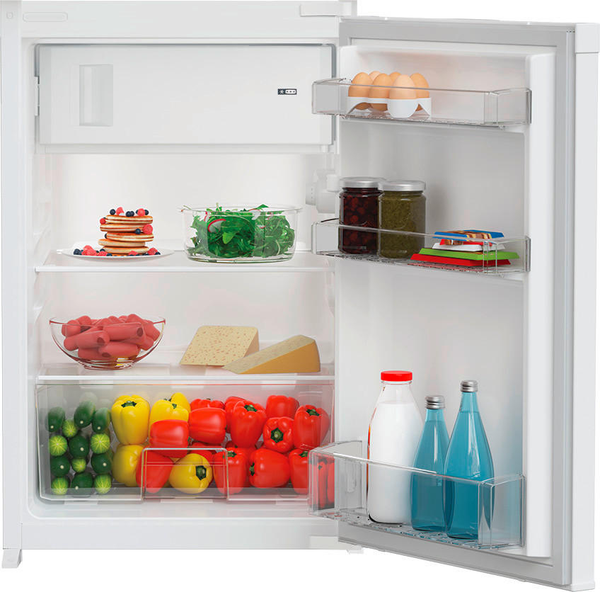 FLAVEL Einbaukühlschrank FFSI883SN weiß B/H/T: ca. 54,5x86,6x54,5 cm FFSI883SN - weiß (54,50/86,60/54,50cm)