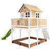 AXI Spielhaus Liam braun B/H/L: ca. 377x291x255 cm Liam - braun/weiß (255,00/377,00/291,00cm) - AXI