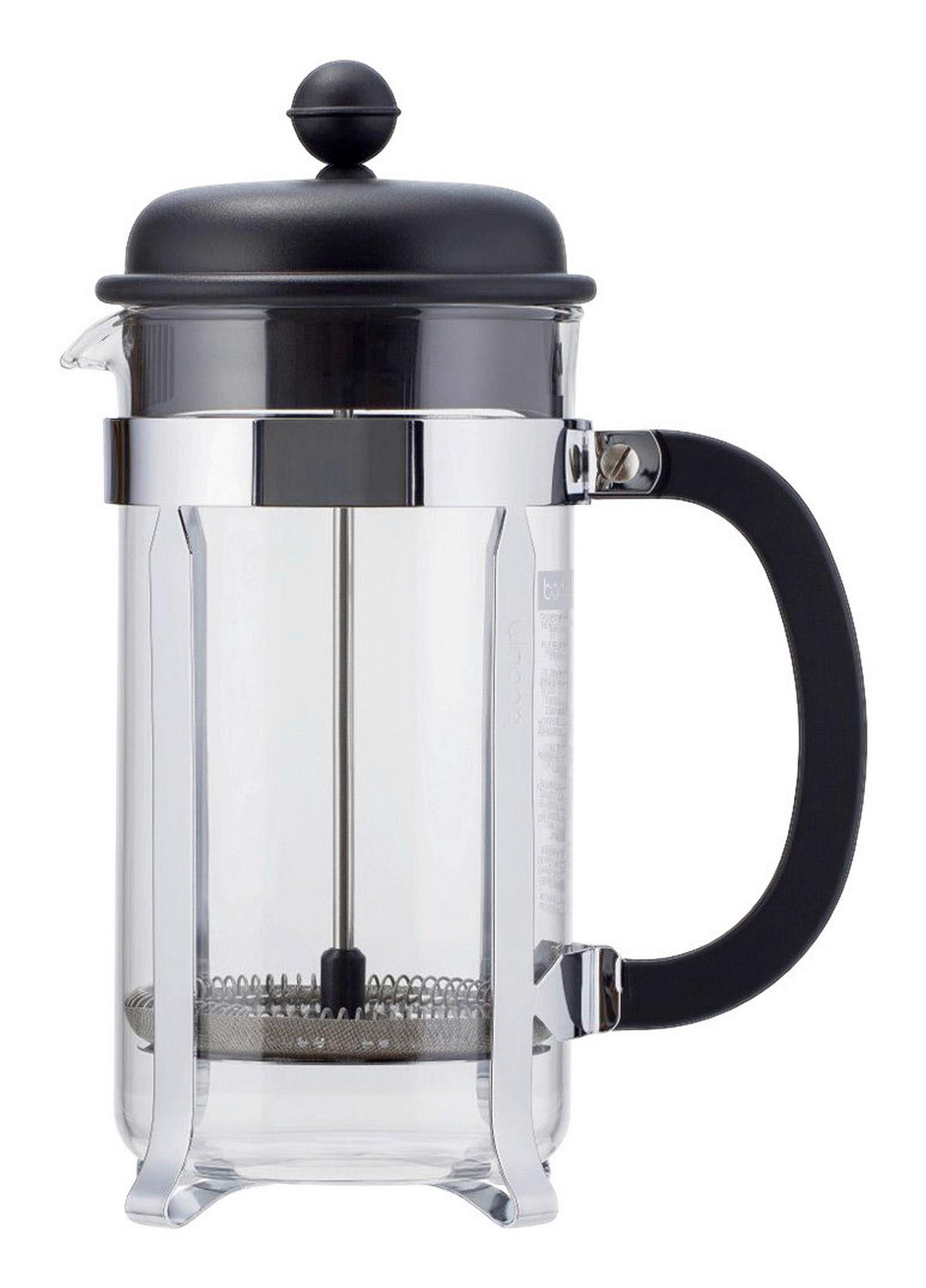Bodum Kaffeebereiter 1918-01B transparent Glas 1918-01B - transparent - Bodum