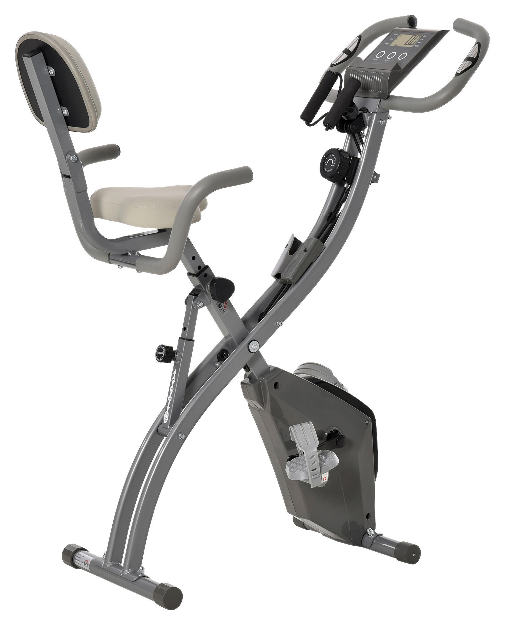 HOMCOM Fahrradtrainer grau Kunststoff B/H/L: ca. 51x115x97 cm Fahrradtrainer - grau (97,00/51,00/115,00cm) - HOMCOM