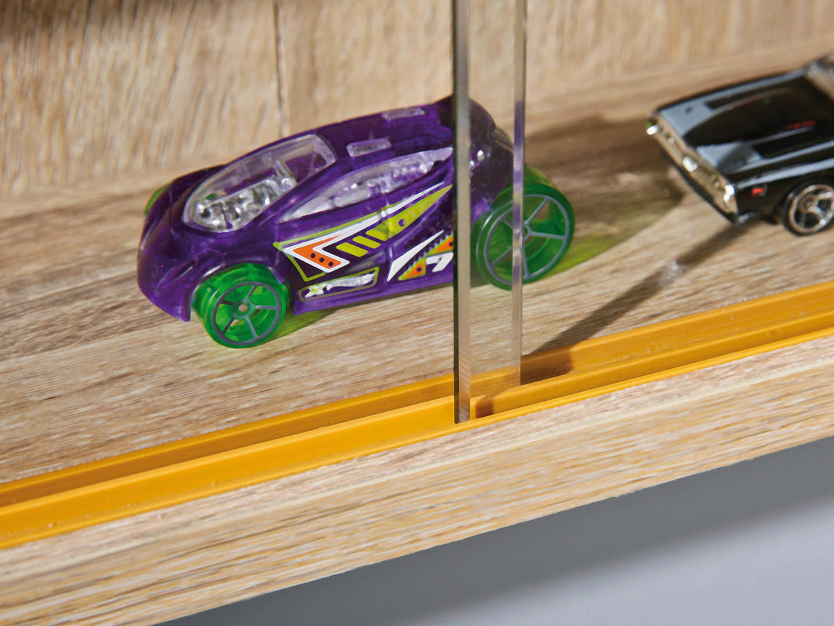 Vitrine Collectiziony Eiche Sonoma Nachbildung Holzwerkstoff B/H/T: ca. 80x60x10 cm Collectiziony - Eiche (80,00/60,00/10,00cm) - Inter Link