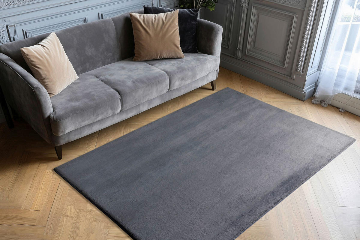 Obsession Teppich Infinity grau B/H/L: ca. 160x16x230 cm Infinity - grau (230,00/160,00/16,00cm) - Obsession
