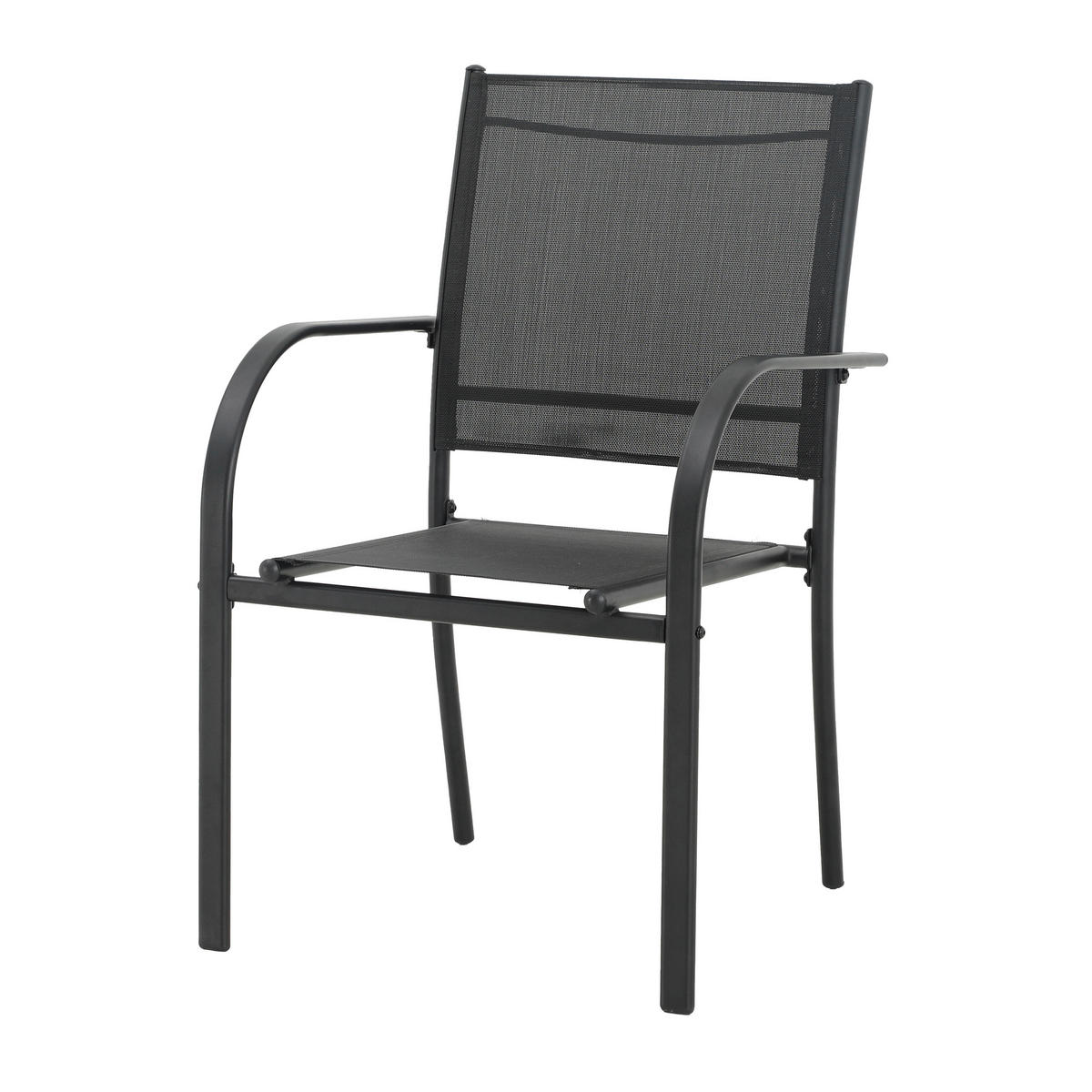 POCOline Gartensitzgruppe Marbella schwarz Stahl Marbella - schwarz - POCOline