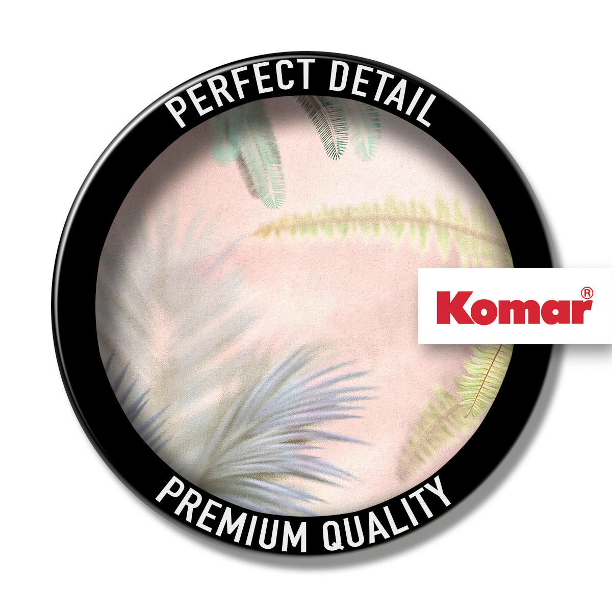 Komar Fototapete Vague Botany B/L: ca. 200x250 cm Vague Botany - (200,00/250,00cm) - Komar