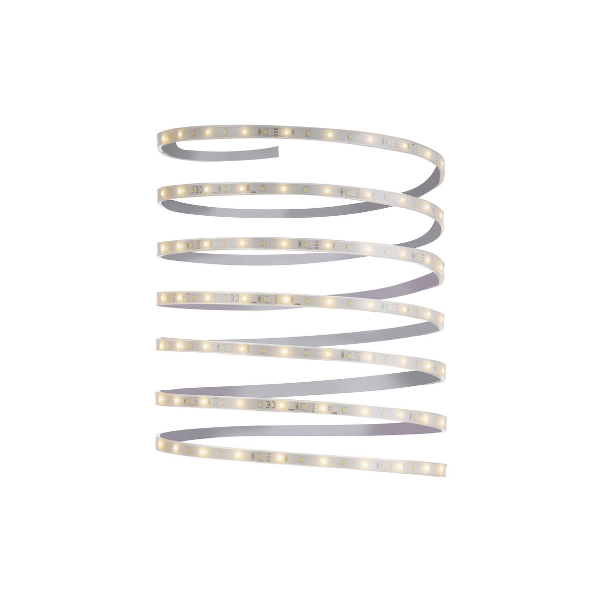 Just Light LED-Lichtstreifen TEANIA 81207-00 transparent Metall Kunststoff B/H/T: ca. 1,5x0,5x500 cm 1 Brennstellen TEANIA - transparent (1,50/0,50/500,00cm) - Just Light