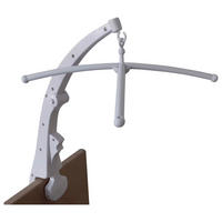 Niermann Mobilehalter zum Klemmen B/H/L: ca. 11x6x35 cm zum Klemmen - weiß (35,00/11,00/6,00cm) - Niermann