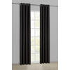 POCOline Ösenvorhang Sorrento schwarz B/L: ca. 140x245 cm Sorrento - schwarz (140,00/245,00cm) - POCOline