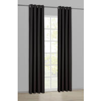 POCOline Ösenvorhang Sorrento schwarz B/L: ca. 140x245 cm Sorrento - schwarz (140,00/245,00cm) - POCOline