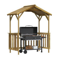 VidaXL Schuppen Schuppen - grün (163,50/3,60cm) - VidaXL