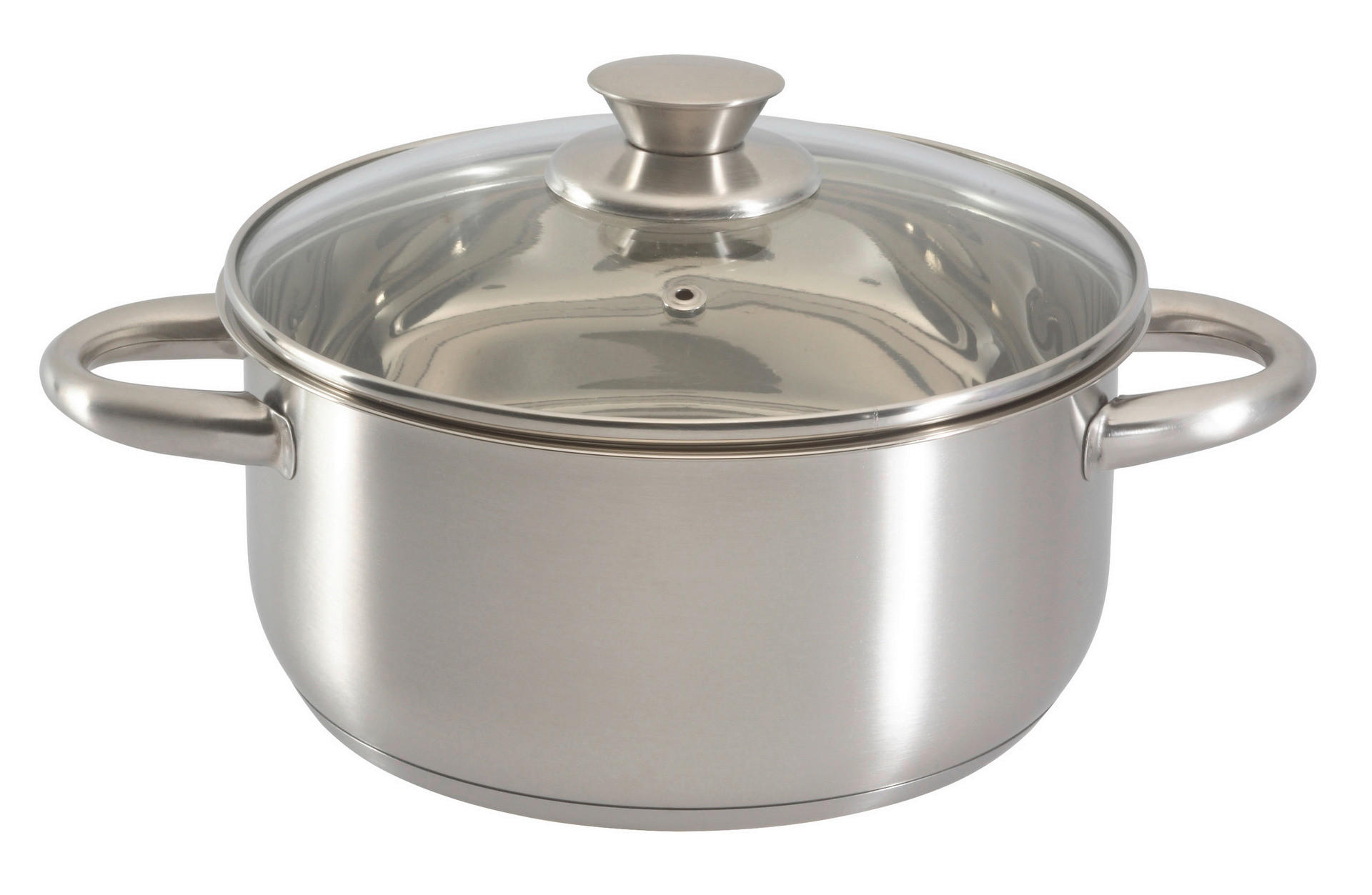 POCOline Kochtopf silber Edelstahl D: ca. 20 cm Kochtopf - silber (20,00cm) - POCOline