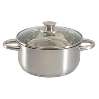 POCOline Kochtopf silber Edelstahl D: ca. 20 cm Kochtopf - silber (20,00cm) - POCOline