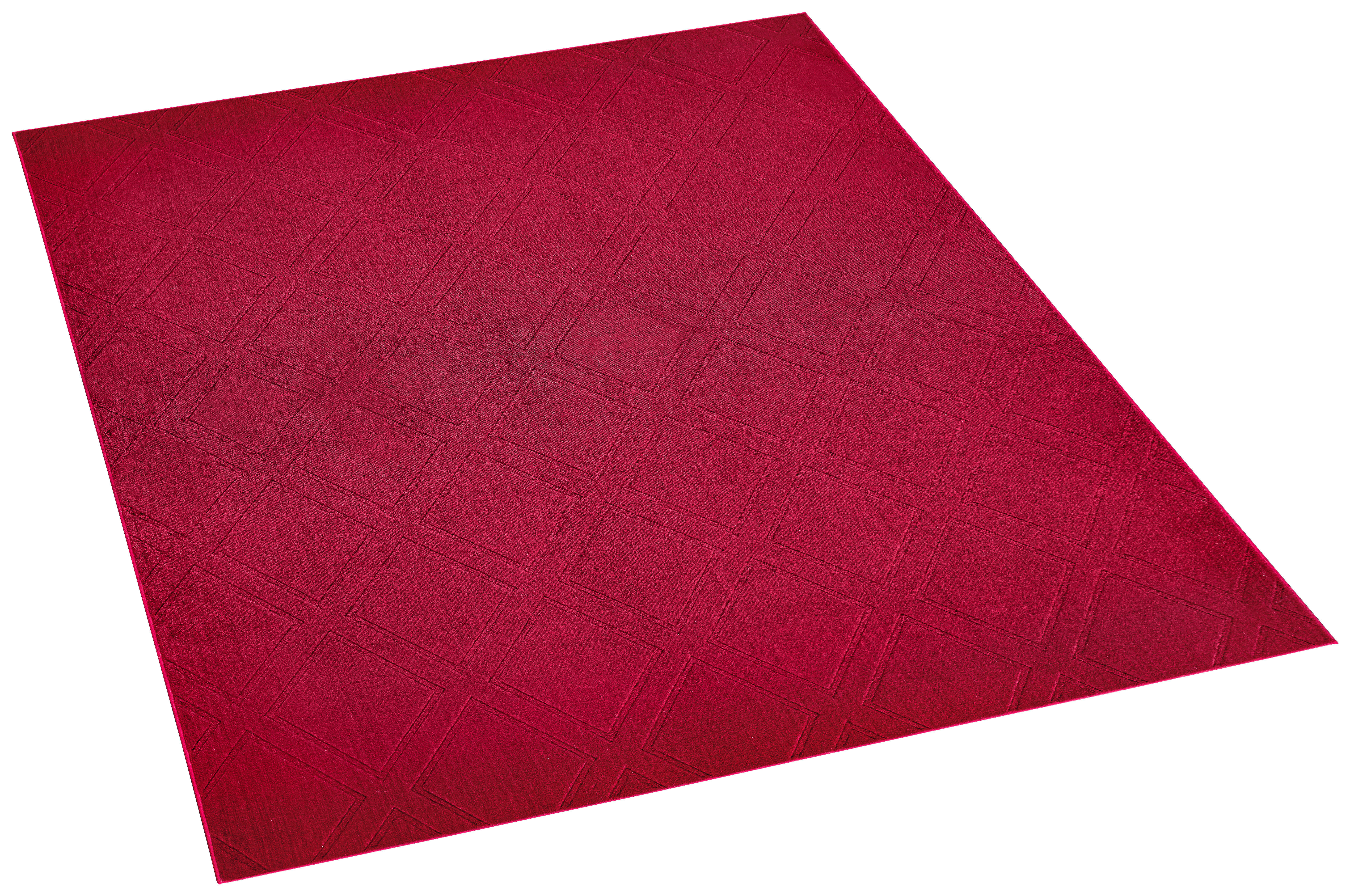 Fellimitat Monaco rot B/L: ca. 160x230 cm Monaco - rot (160,00/230,00cm)