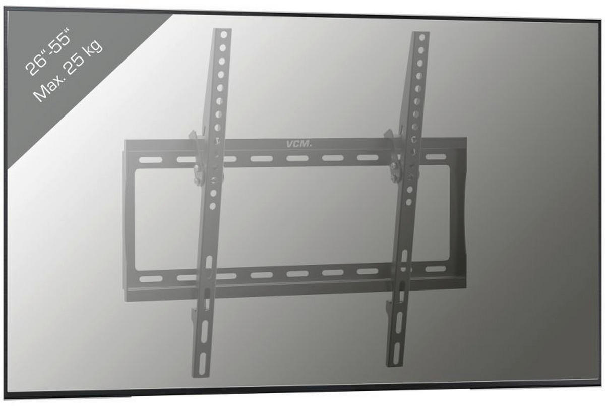 VCM TV-Wandhalterung TV Wandhalterung B-FN 400 TV Wandhalterung - (45,00/42,00/3,00cm) - VCM