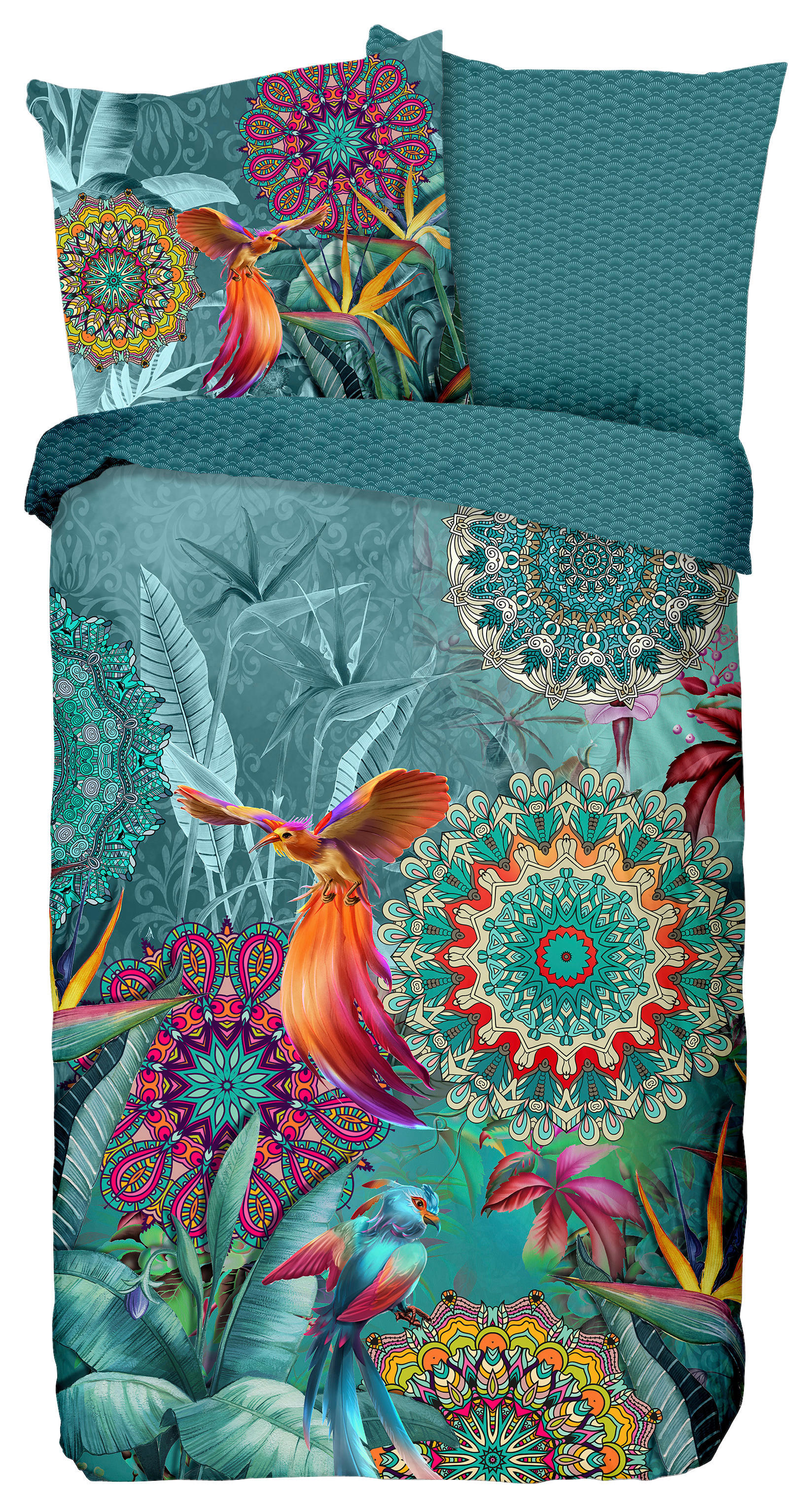 Baumwoll Bettwäsche Lovise Satin Multi Baumwolle B/L: ca. 200x200 cm Lovise - Multi (200,00/200,00cm) - HIP