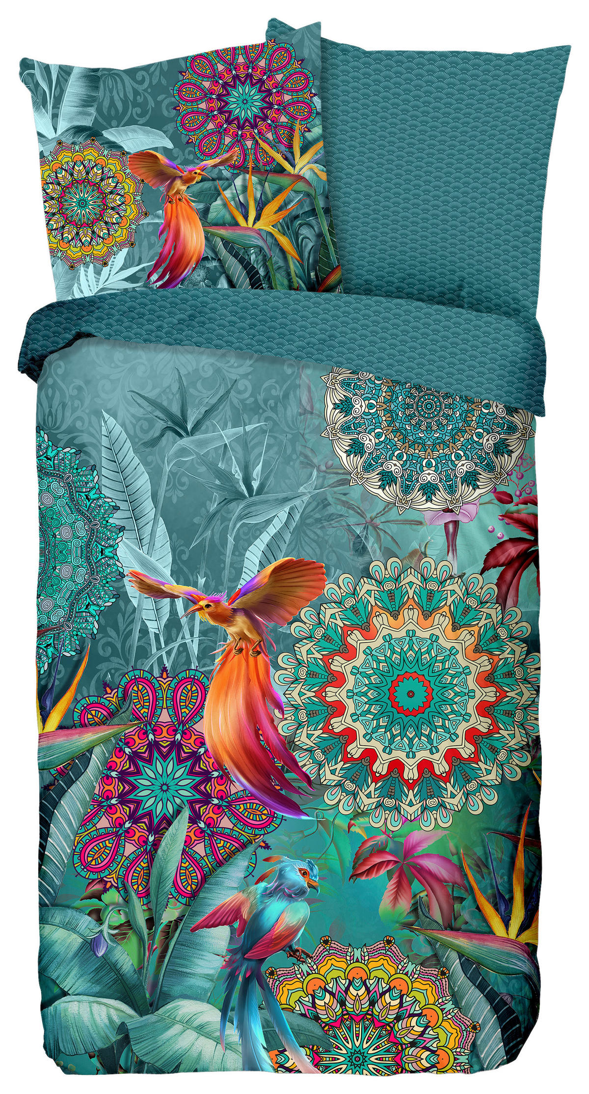 Baumwoll Bettwäsche Lovise Satin Multi Baumwolle B/L: ca. 200x200 cm Lovise - Multi (200,00/200,00cm) - HIP