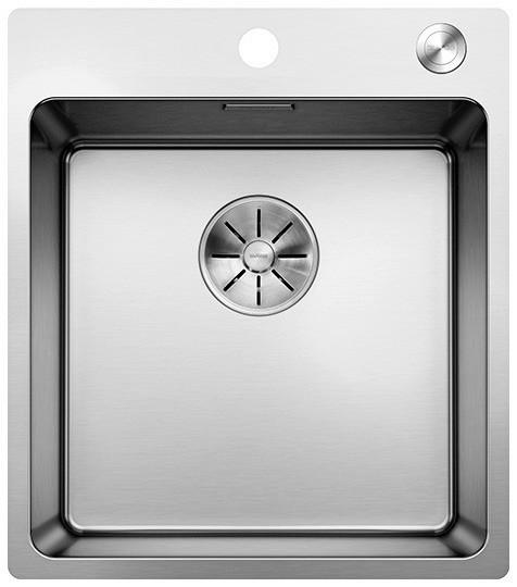BLANCO Einbauspüle Andano 400-IF/A Edelstahl B/H/T: ca. 44x19x50 cm Andano 400-IF/A - (44,00/19,00/50,00cm) - BLANCO