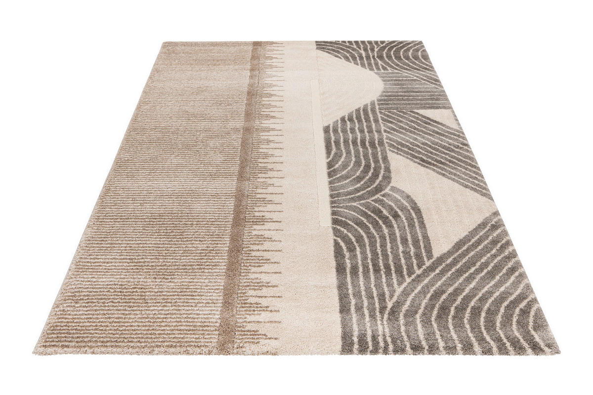 Obsession Teppich My Cascade taupe B/L: ca. 160x230 cm My Cascade - taupe (160,00/230,00cm) - Obsession