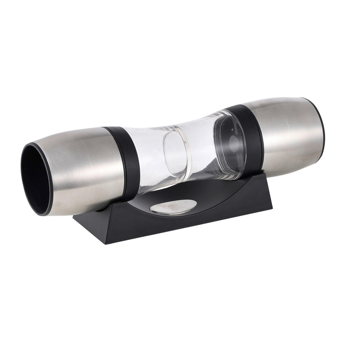 MASTERPRO Salz- u. Pfeffermühle FOODIES COLLECTION silber Edelstahl B/D: ca. 23x5 cm FOODIES COLLECTION - silber (5,00cm) - MASTERPRO