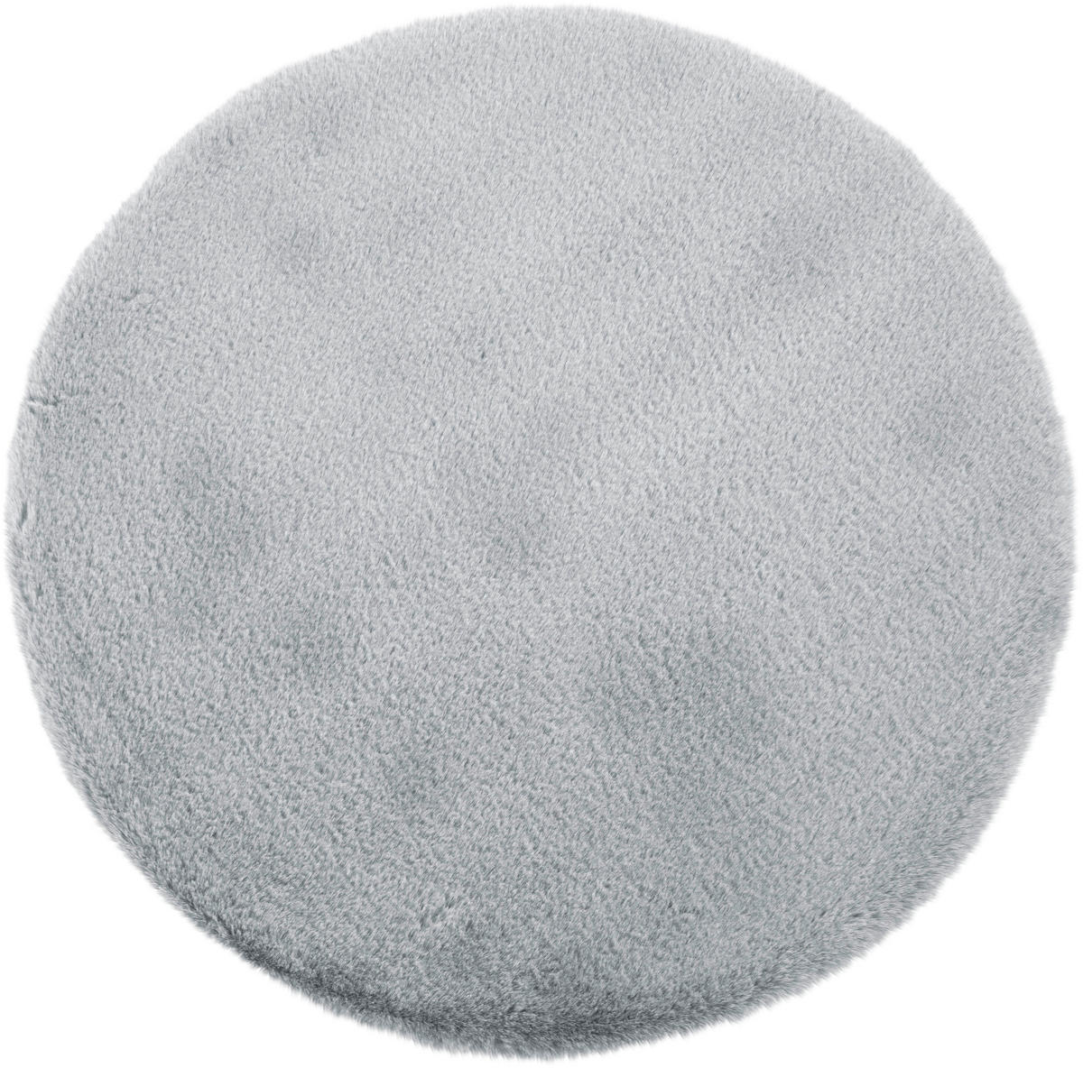 Teppich Softy hellgrau D: ca. 80 cm Softy - hellgrau (80,00cm)