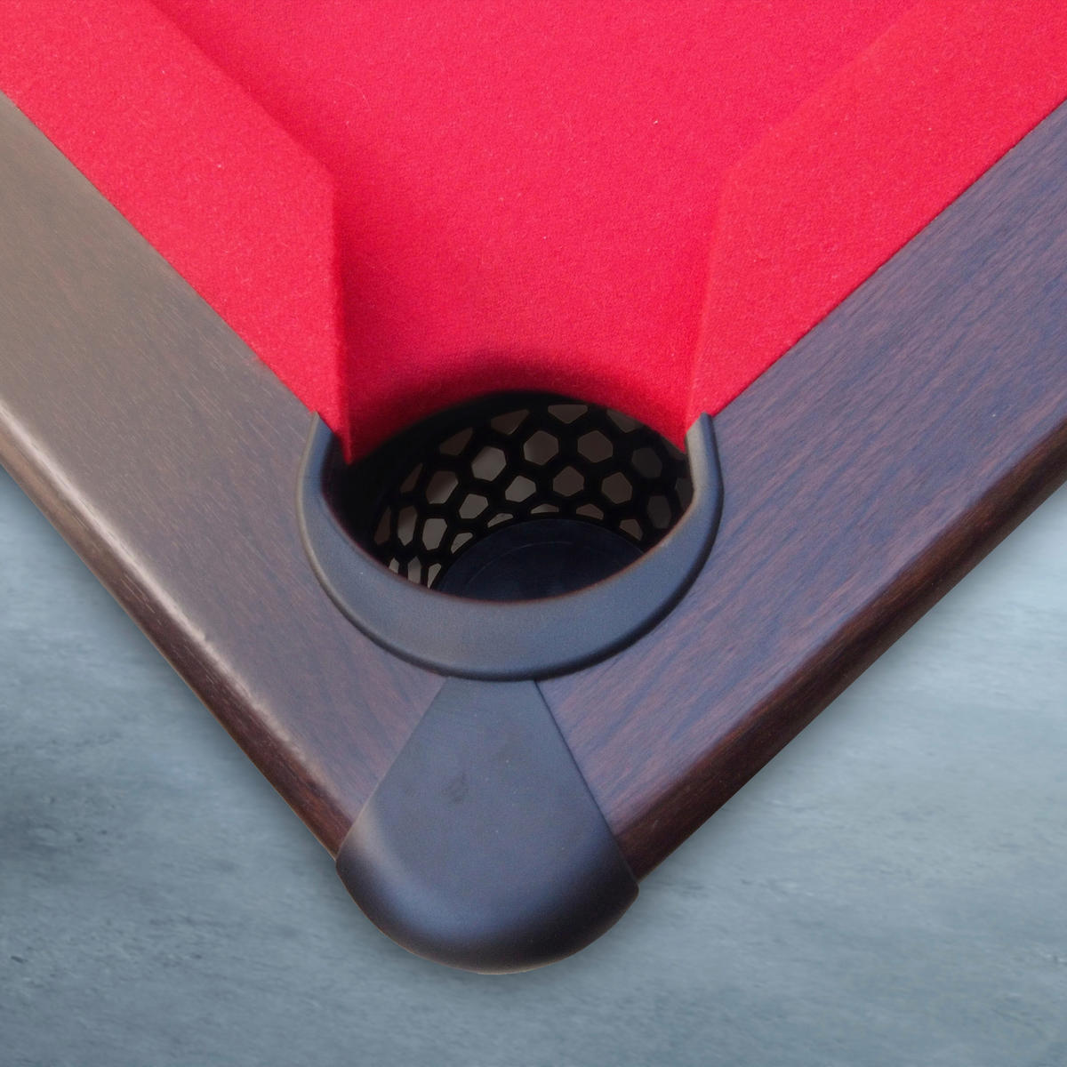 Cougar Billardtisch Saphir B/H/L: ca. 125x79x225 cm Saphir - braun/rot (225,00/125,00/79,00cm) - Cougar