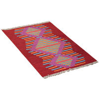 PersaTepp Teppich Kelim Gashgai bunt B/H/L: ca. 59x1x94 cm Kelim Gashgai - bunt (94,00/59,00/1,00cm) - PersaTepp