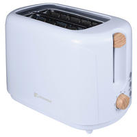 BERGNER Toaster weiß Kunststoff B/H/L: ca. 16x18,5x29,5 cm NATURALLY - weiß (29,50/16,00/18,50cm) - BERGNER