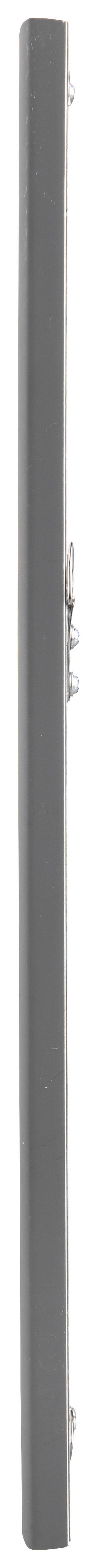 Mirrors&More Rahmenspiegel ELENOR grau silber Optik B/H/T: ca. 34x45x1,5 cm ELENOR - silber/grau (34,00/45,00/1,50cm) - Mirrors&More