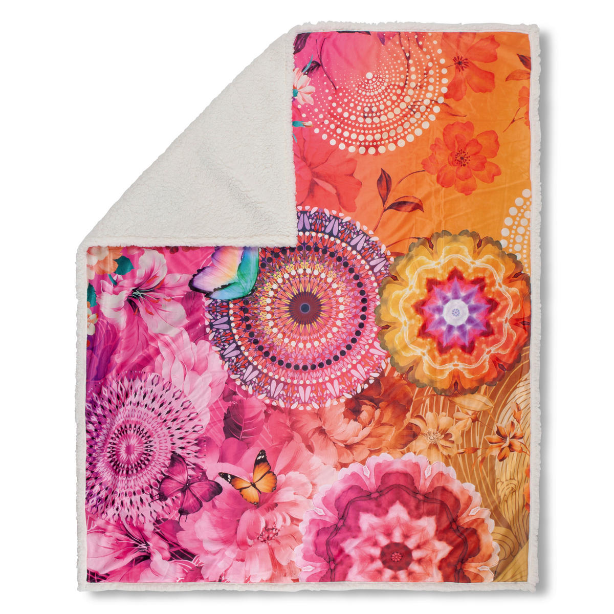 Wohndecke Ziva Polysamt Ziva - Multi (130,00/160,00cm) - HIP