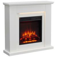 Balderia Elektrischer Kamin Elektrischer-Kamin Pandora weiß B/H/T: ca. 89x88,3x25 cm Elek.-Kamin Pandora EF374A-MT374B-W - weiß (89,00/88,30/25,00cm) - Balderia