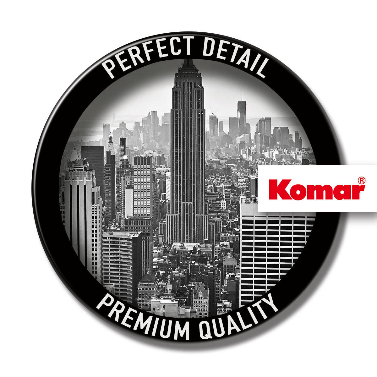 Komar Fototapete NYC Black and White B/L: ca. 300x250 cm NYC Black and White - (300,00/250,00cm) - Komar