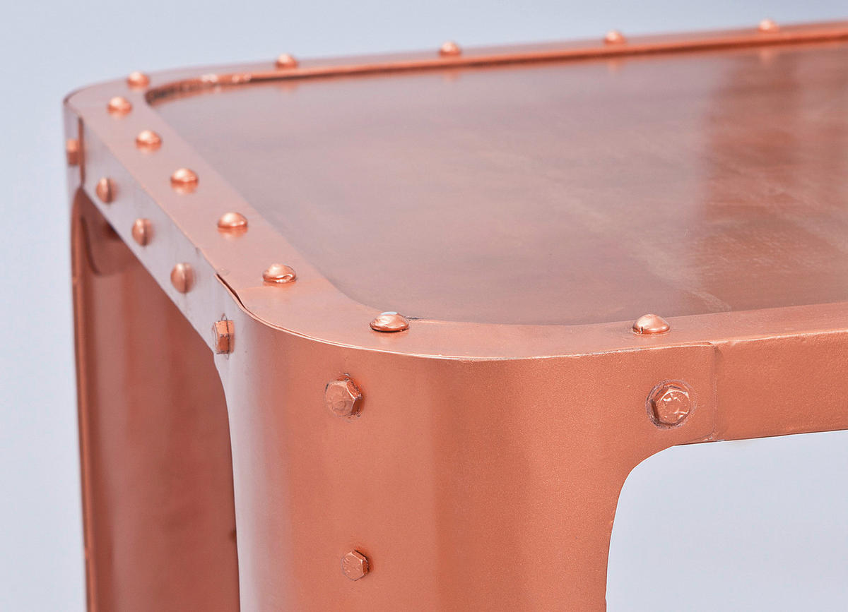 Couchtisch Gormur Kupfer B/H/T: ca. 110x45x70 cm Gormur - Kupfer (110,00/45,00/70,00cm) - Inter Link