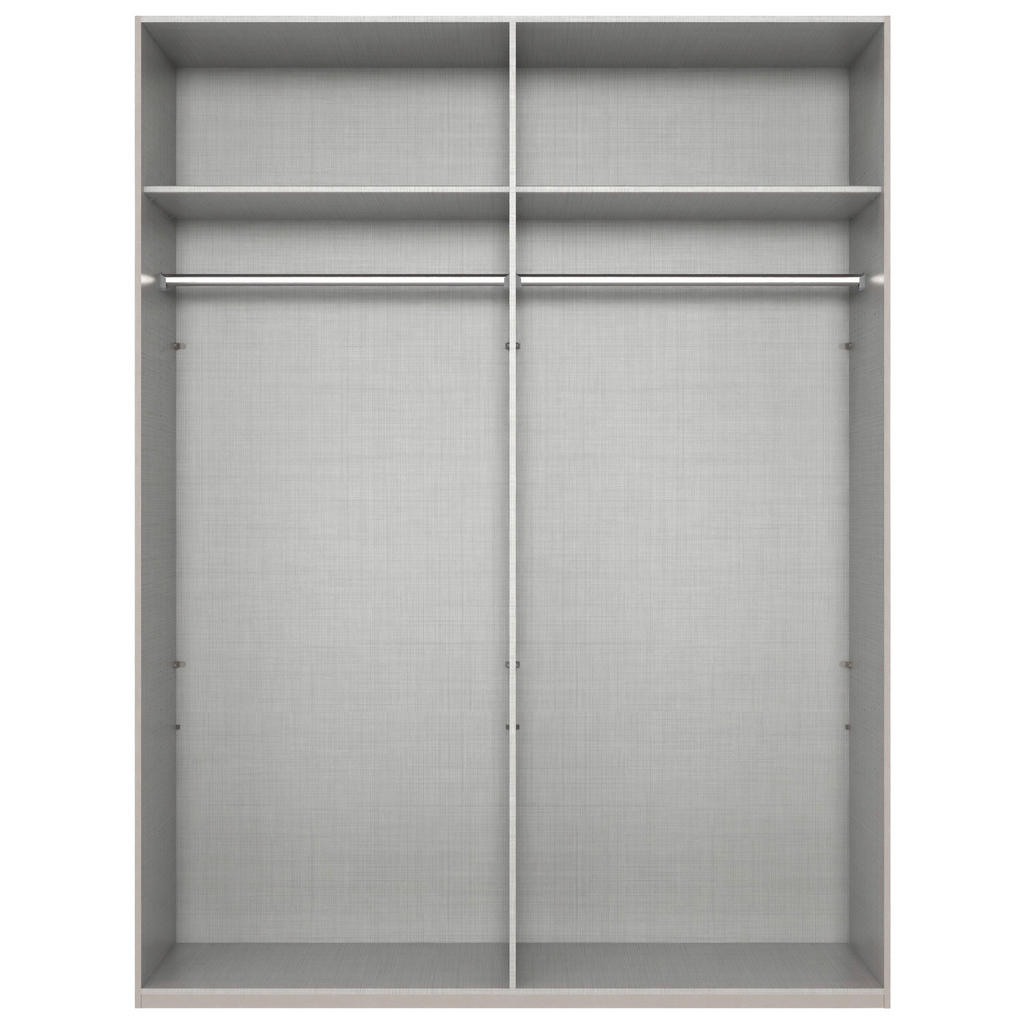 Thumbnail - Kleiderschrank New York C Alpinweiß B/H/T: ca. 180x236x58 cm