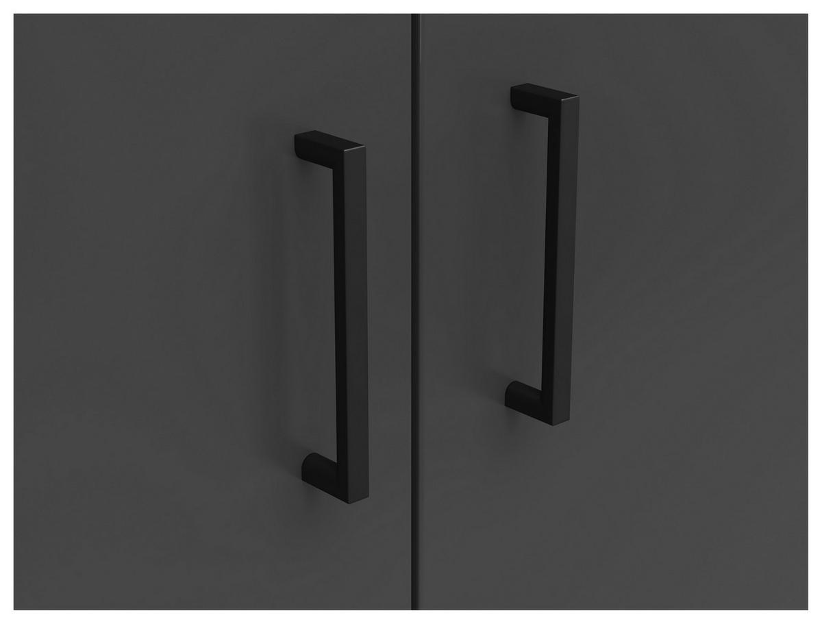 Kommode Multi-Stauraum Typ 31 anthrazit B/H/T: ca. 80x115x40 cm Multi-Stauraum Typ 31 - anthrazit (80,00/115,00/40,00cm)