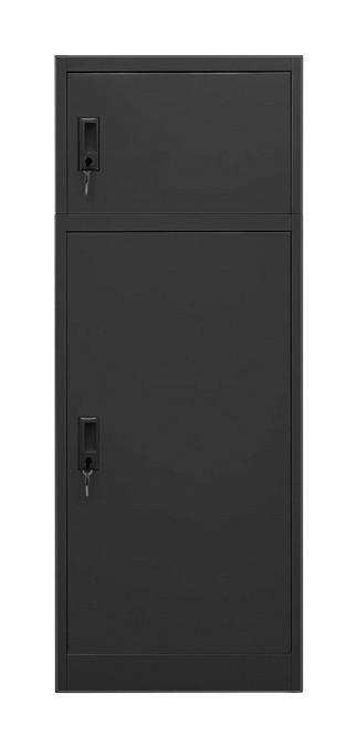 VidaXL Sattelschrank Sattelschrank - anthrazit (53,00/43,00/140,00cm) - VidaXL