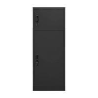 VidaXL Sattelschrank Sattelschrank - anthrazit (53,00/43,00/140,00cm) - VidaXL