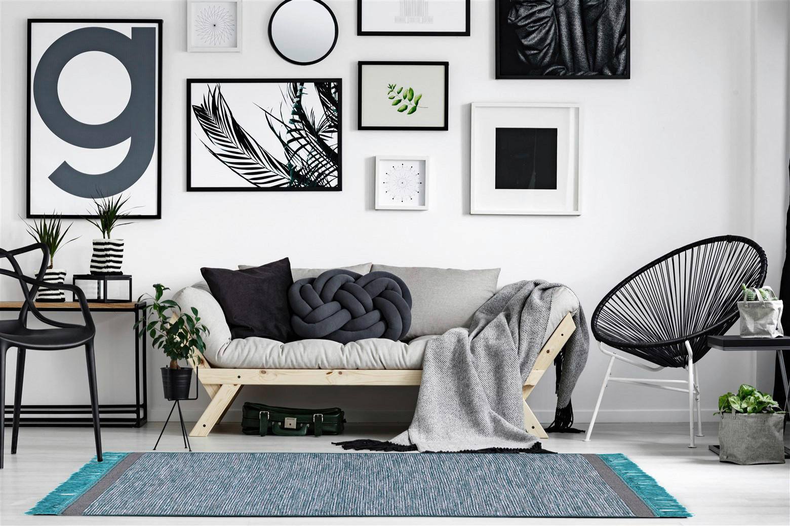 Arte Espina Kurzflorteppich Nomad 8064 blau B/L: ca. 170x240 cm Nomad 8064 - blau/grau (170,00/240,00cm) - Arte Espina