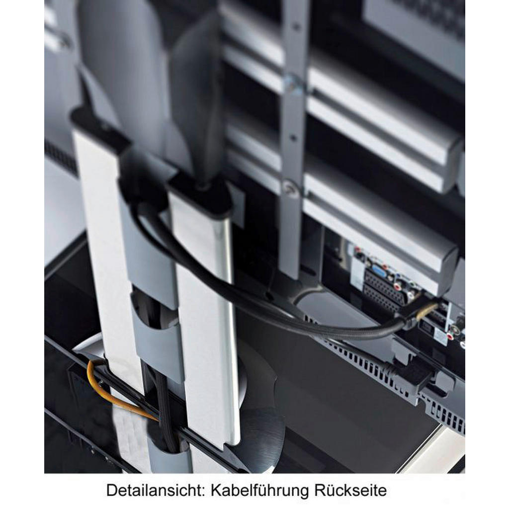 Thumbnail - VCM TV-Standfuß TV Standfuß silber weiß
