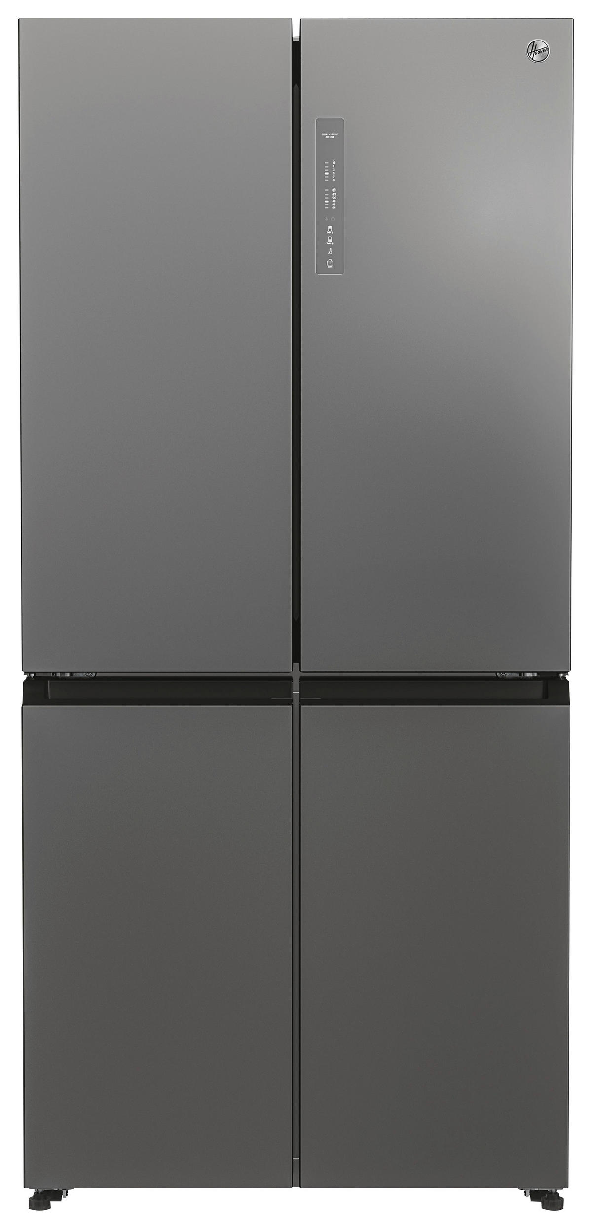 Hoover Cross-Door Kühl/Gefrierkombination HHCR3818ENPL Edelstahloptik B/H/T: ca. 83,3x181,5x65 cm Multi-Door HHCR3818ENPL - Edelstahloptik (83,30/181,50/65,00cm) - Hoover