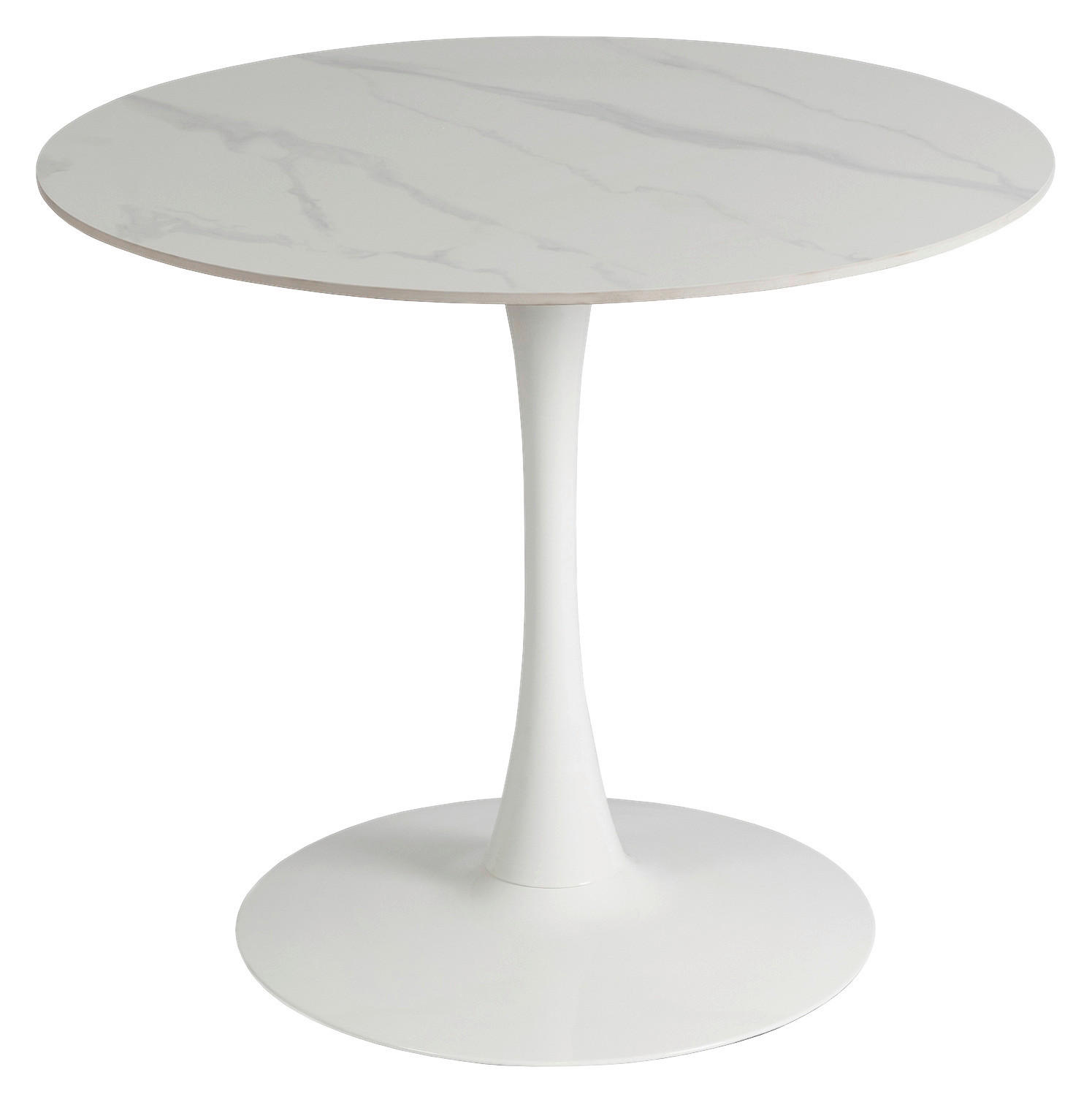 Tisch SANDER weiß B/H/T: ca. 89x73,8x89 cm SANDER - weiß (89,00/73,80/89,00cm) - WIPMEB