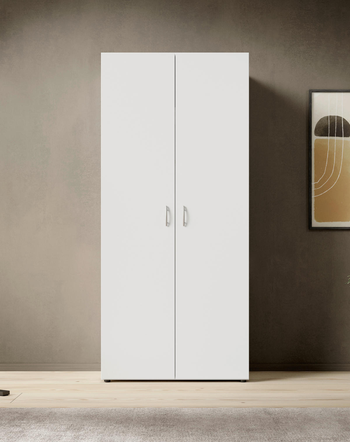 Kleiderschrank Joe weiß B/H/T: ca. 81x176x50,8 cm Joe - weiß (81,00/176,00/50,80cm)