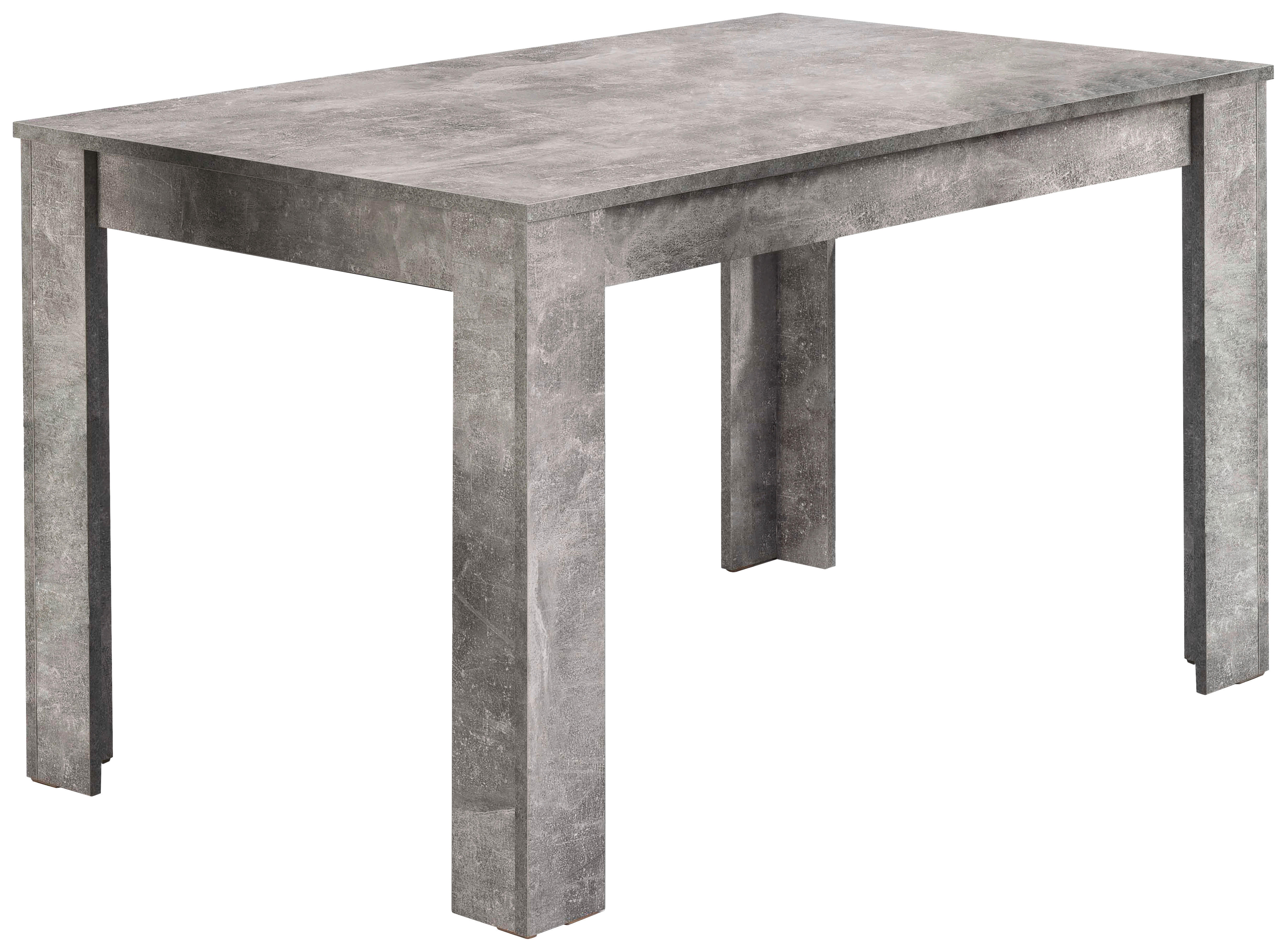 Tisch NEPAL Beton Optik B/H/T: ca. 120x75x80 cm NEPAL - Beton (120,00/75,00/80,00cm) - byLIVING