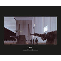Komar Poster Star Wars Classic RMQ Death Star Ha Star Wars - Classic B/L: ca. 50x40 cm Star Wars Classic RMQ Death Star Ha - (50,00/40,00cm) - Komar