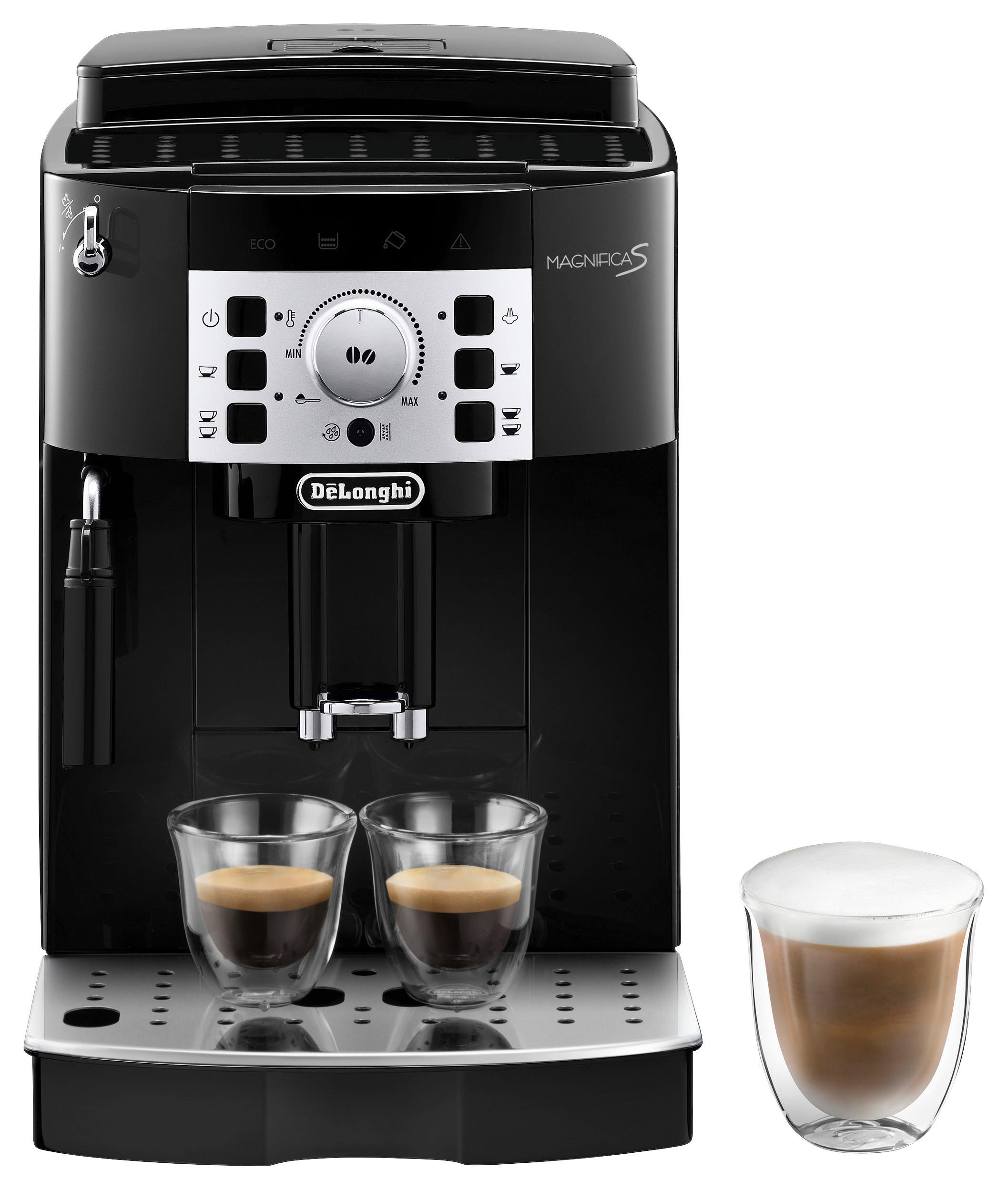 DeLonghi Kaffeevollautomat ECAM22.105.B schwarz B/H/T: ca. 24x35x43 cm Kaffeevollautomat ECAM22.105.B - schwarz (24,00/35,00/43,00cm) - DeLonghi