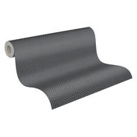 A.S.Creation Vliestapete Attractive 3D-Optik schwarz B/L: ca. 53x1005 cm Attractive - schwarz (53,00/1005,00cm) - A.S.Creation