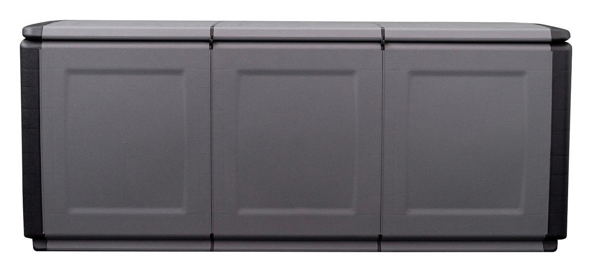 Artplast Multibox Cubo schwarz B/H/L: ca. 53x57x138 cm Cubo - schwarz/dunkelgrau (138,00/53,00/57,00cm) - ArtPlast